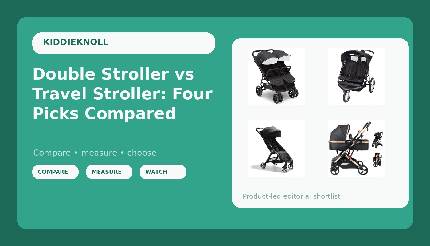 Double Stroller vs Travel Stroller: Four Picks Compared