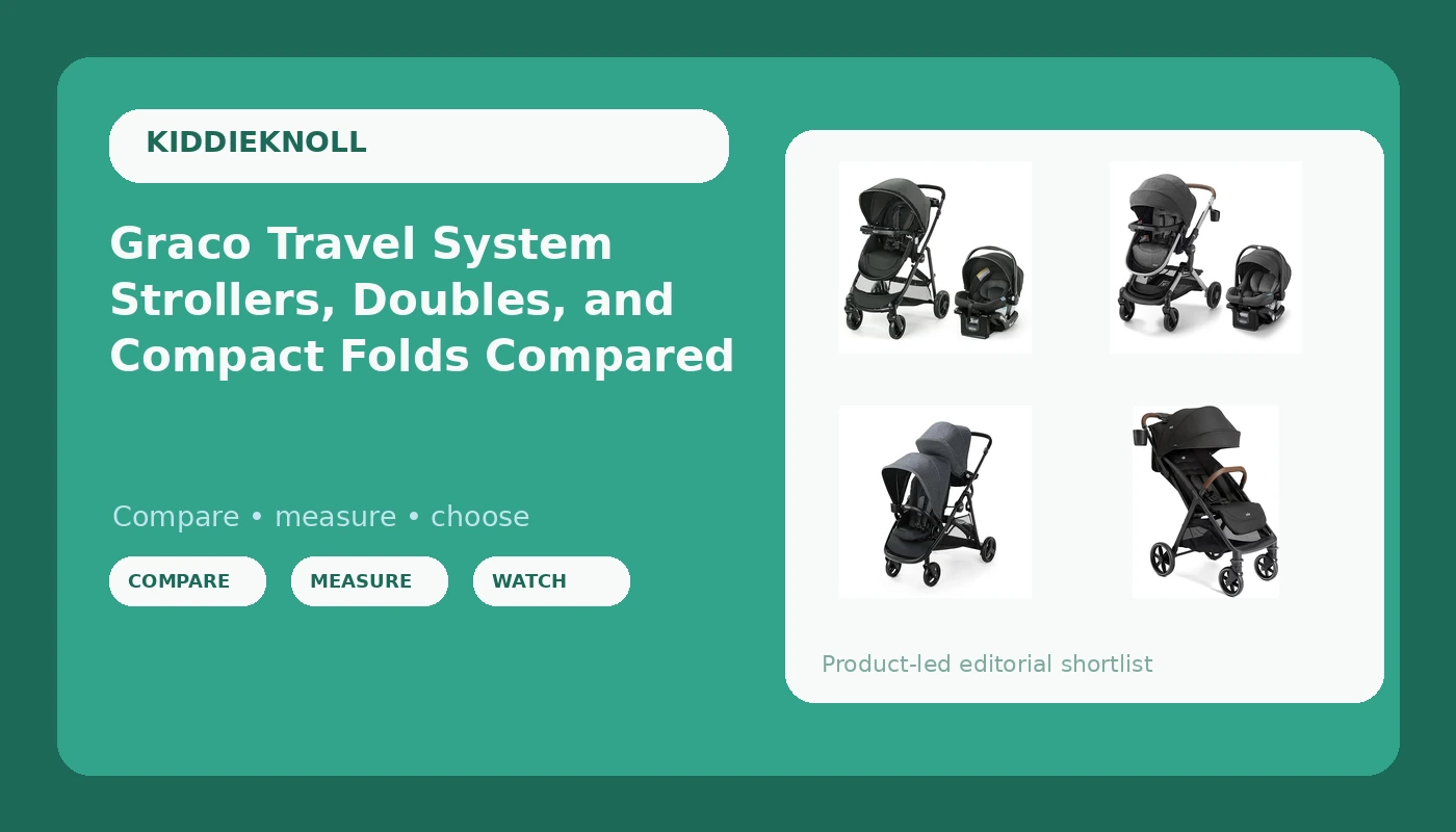 Graco Travel System Strollers, Doubles, and Compact Folds Compared
