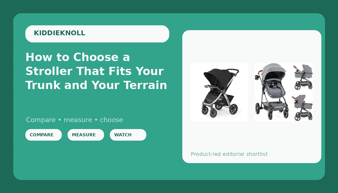 How to Choose a Stroller That Fits Your Trunk and Your Terrain