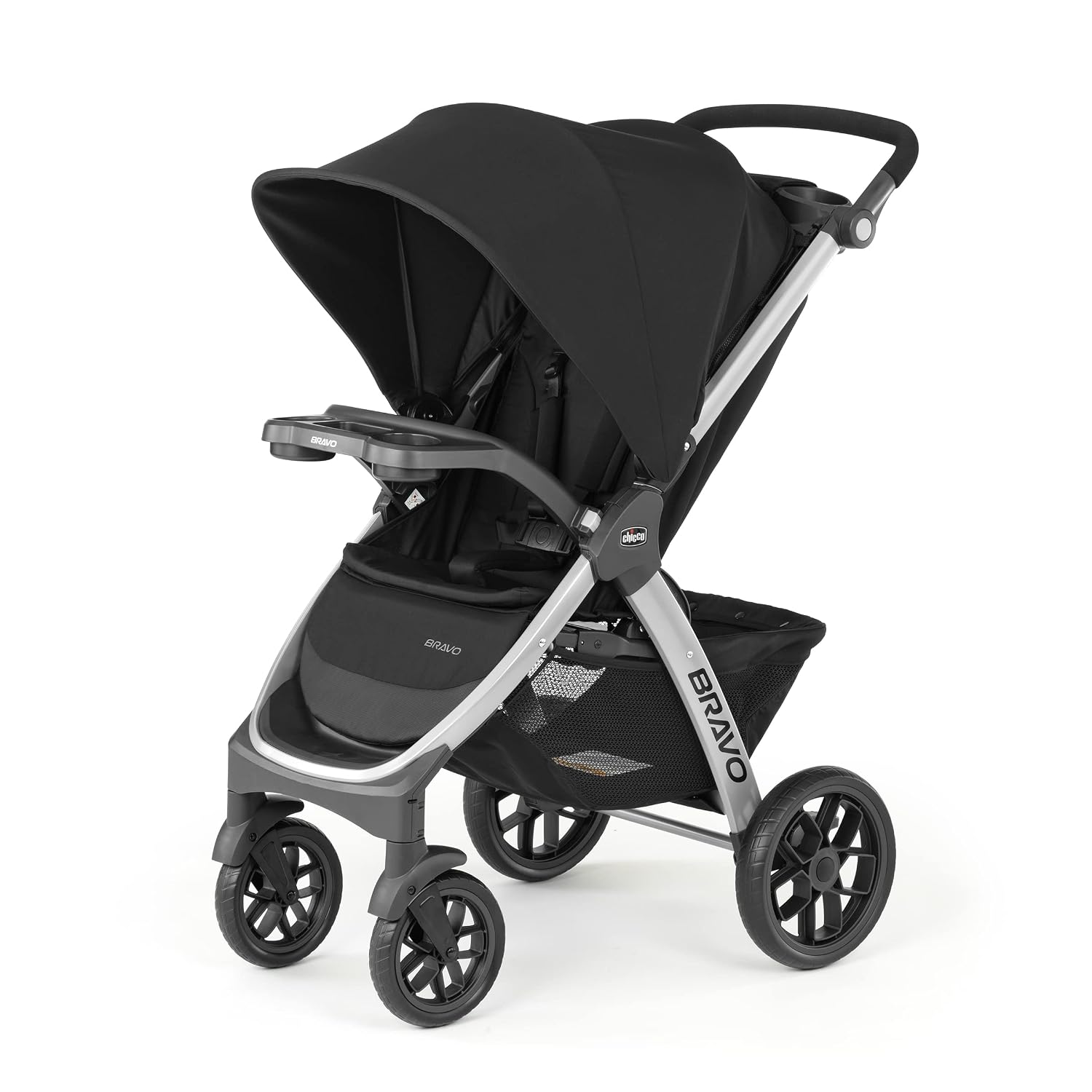 Chicco Bravo Quick-Fold Baby Stroller with One-Hand Compact Fold