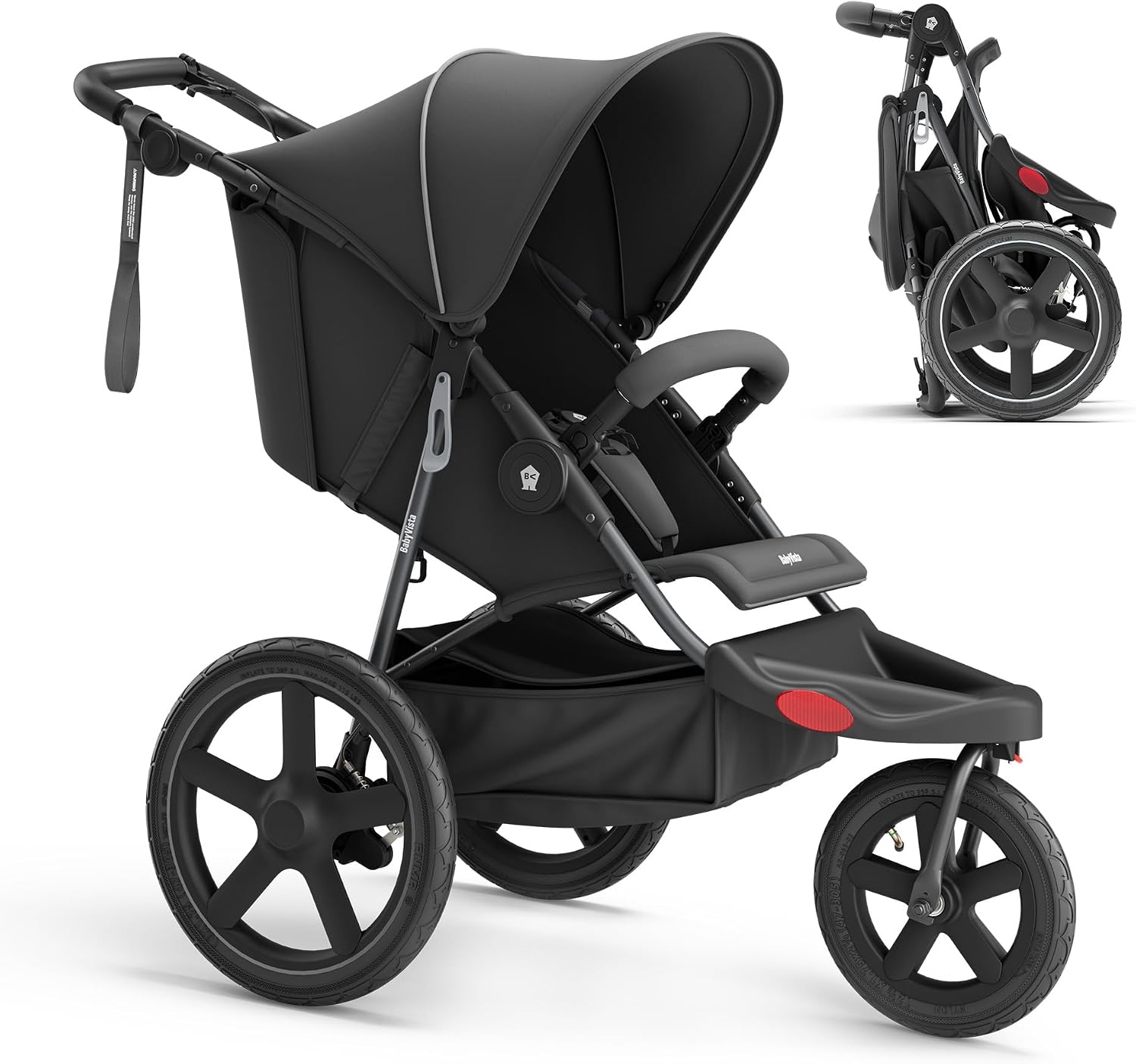 Jogging Stroller with All-Terrain Frame (B0G2RDLKWK)