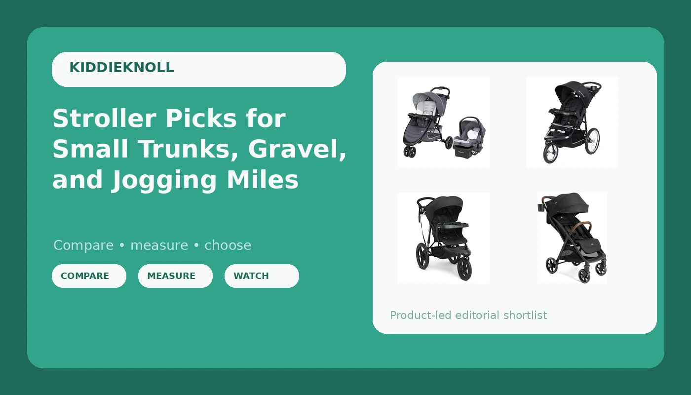 Stroller Picks for Small Trunks, Gravel, and Jogging Miles